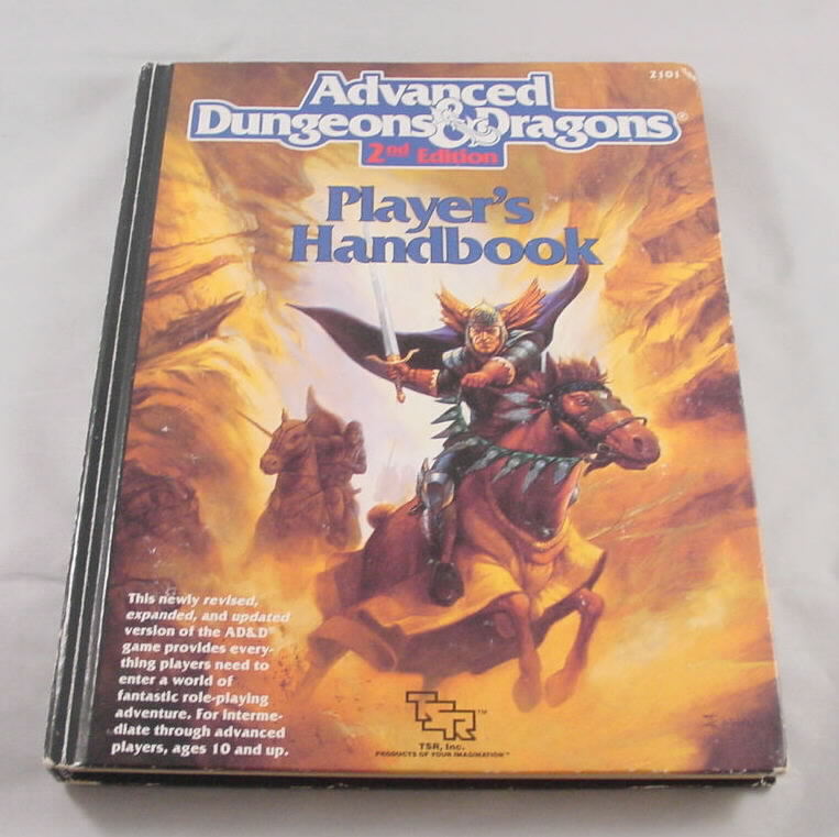 2nd edition dungeons and dragons